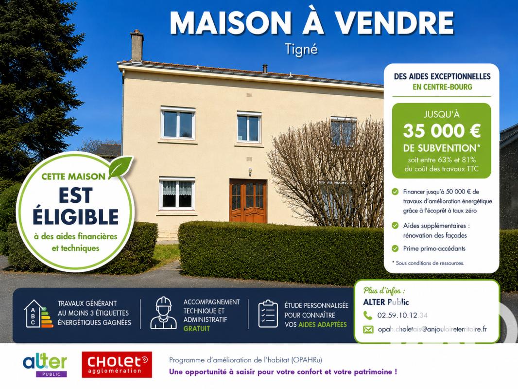 Maison de village 5 Pièce(s) Lys-Haut-Layon