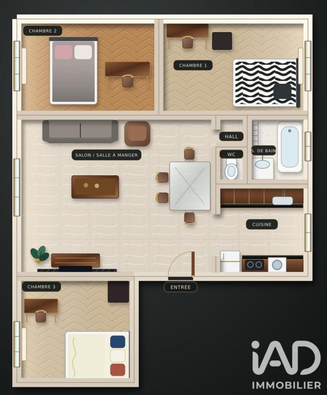 Appartement 4 Pièce(s) Vénissieux