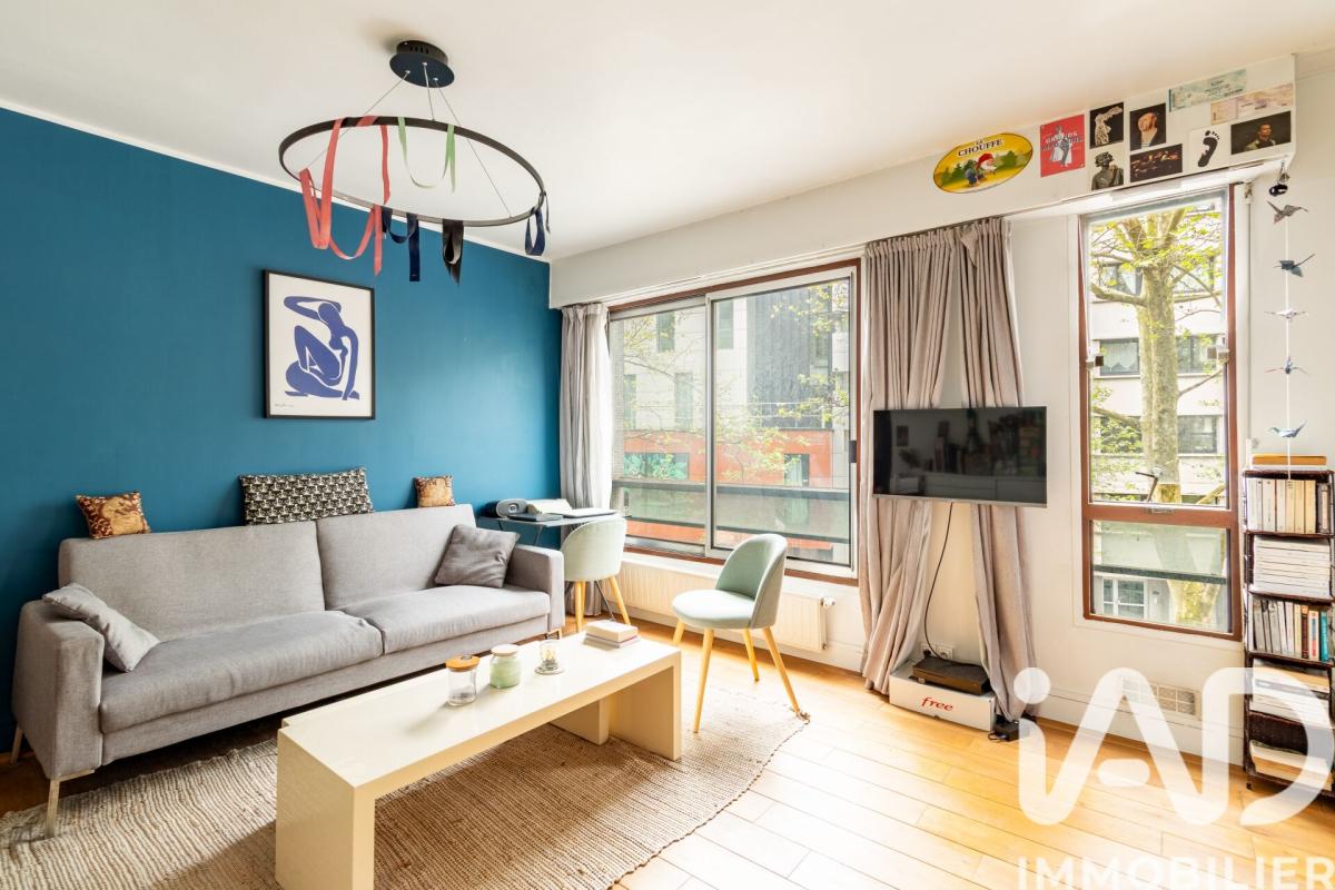 Appartement 1 Pièce(s) Paris 19eme Arrondissement