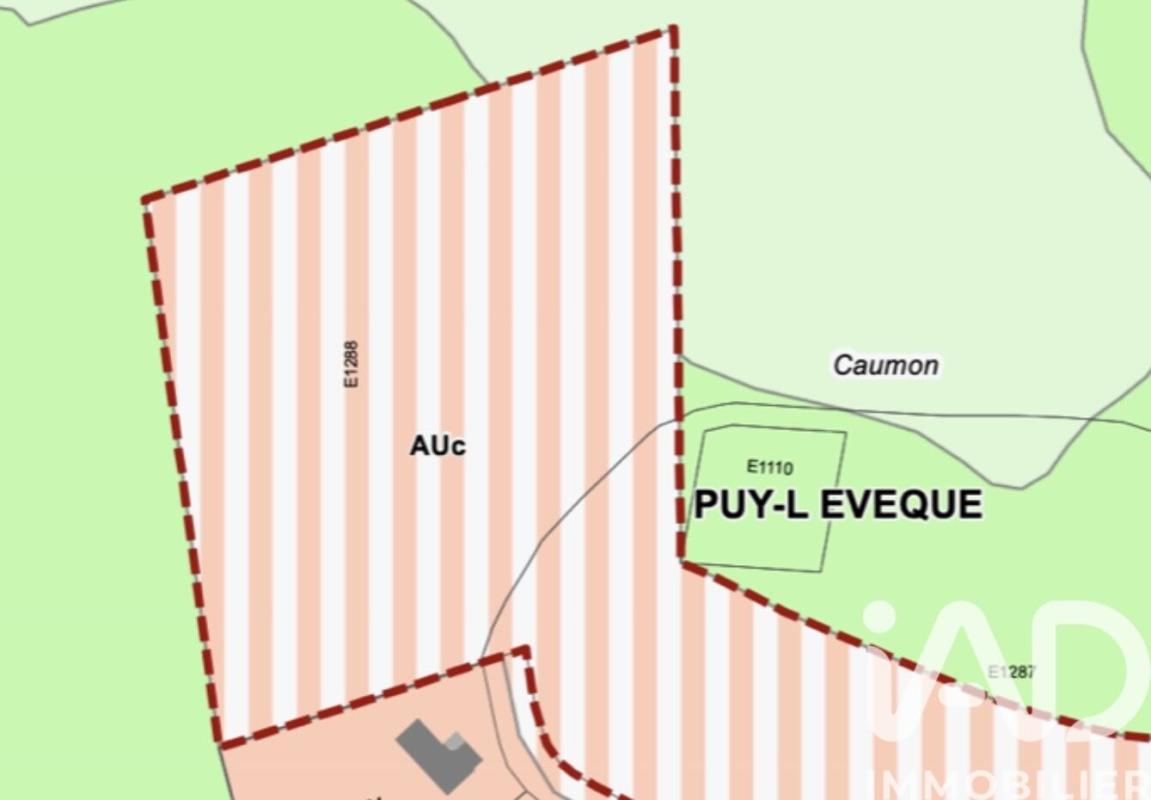 Terrain  Puy-l'Évêque