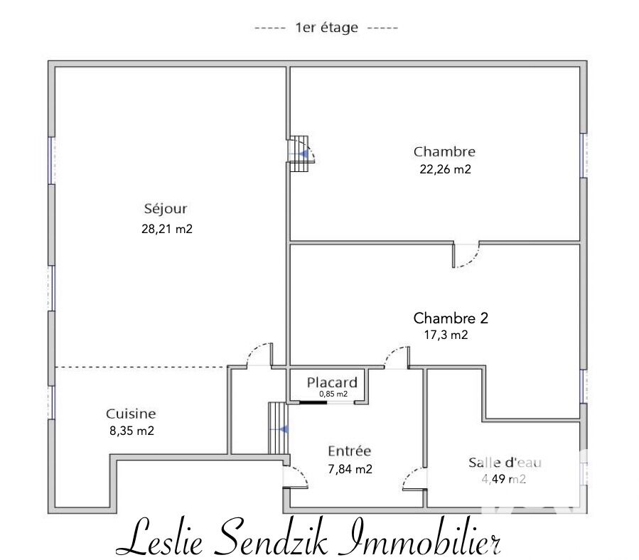 Appartement 3 Pièce(s) Jouy-aux-Arches