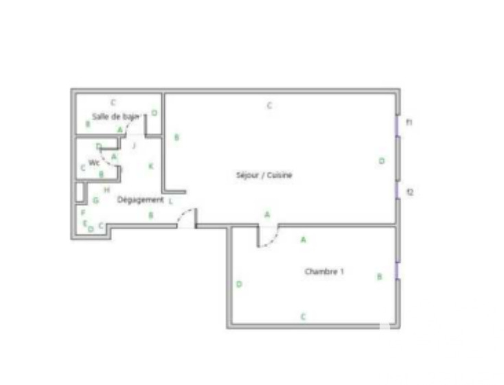 Appartement 2 Pièce(s) Bordeaux