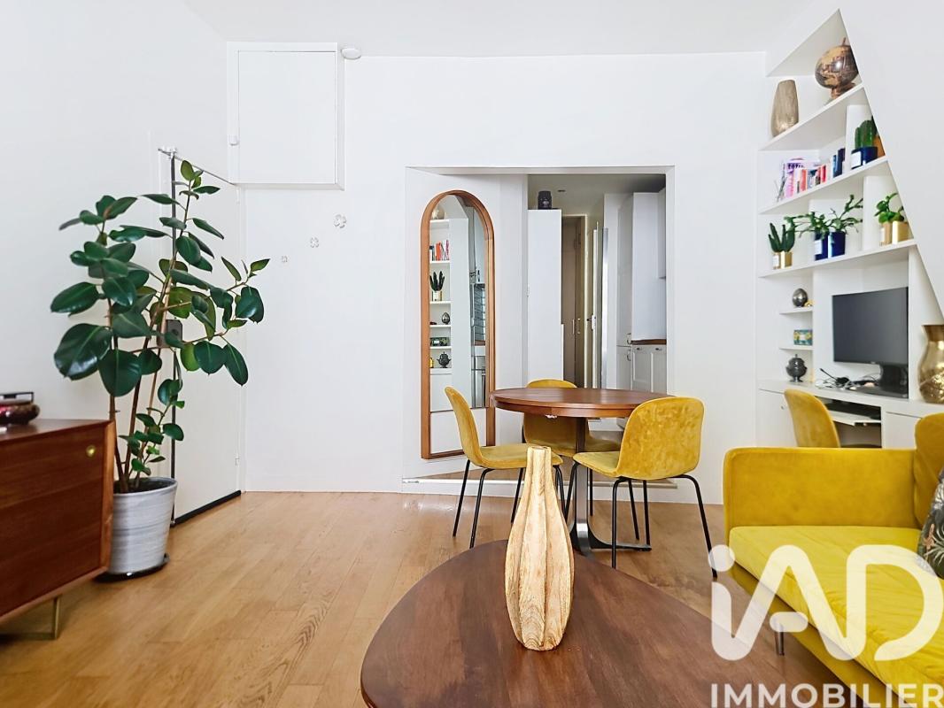 Appartement 2 Pièce(s) Paris 3eme Arrondissement