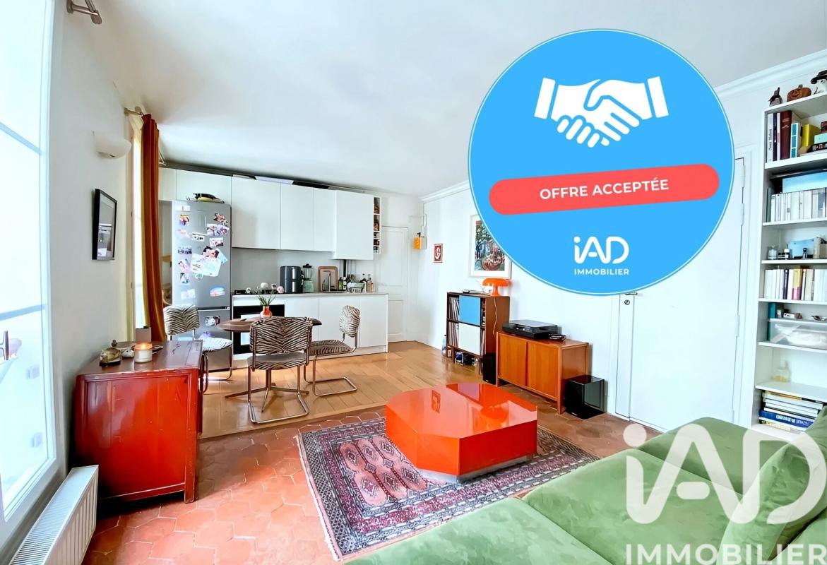 Appartement 2 Pièce(s) Paris 10eme Arrondissement