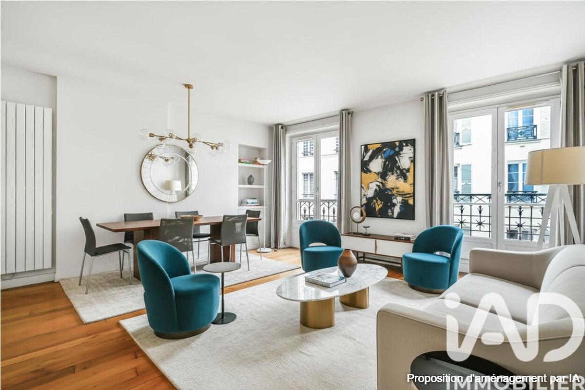 Appartement 2 Pièce(s) Paris 4eme Arrondissement