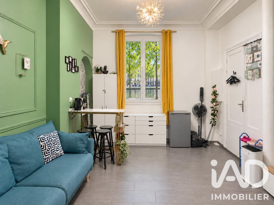 Appartement 2 Pièce(s) Paris 10eme Arrondissement