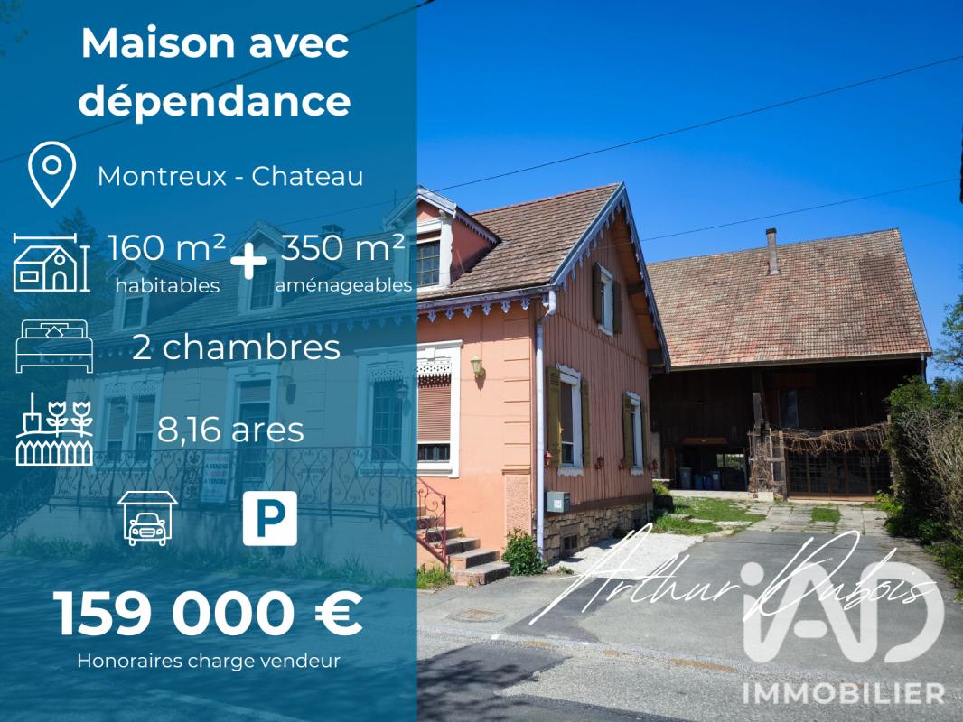 Maison 5 Pièce(s) Montreux-Château