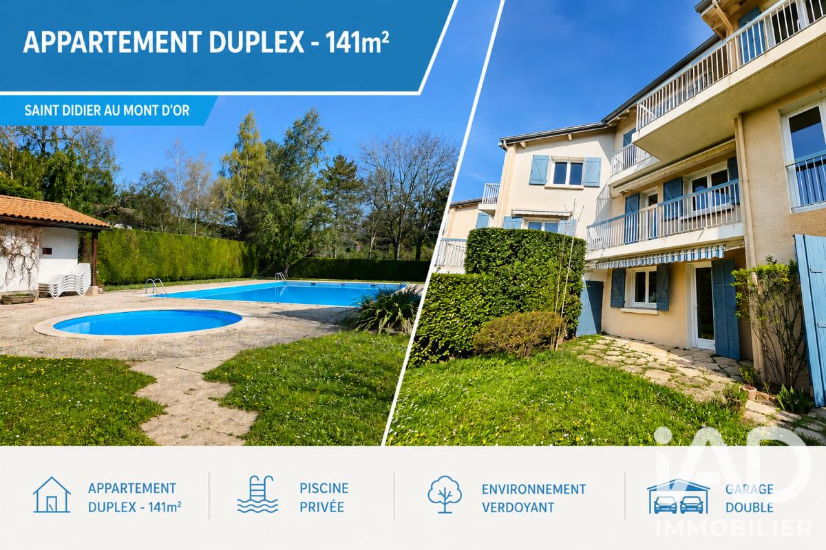 Duplex 6 Pièce(s) Saint-Didier-au-Mont-d'Or
