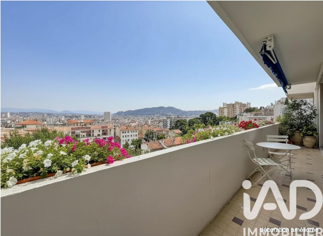 Appartement 4 Pièce(s) Marseille 6eme Arrondissement