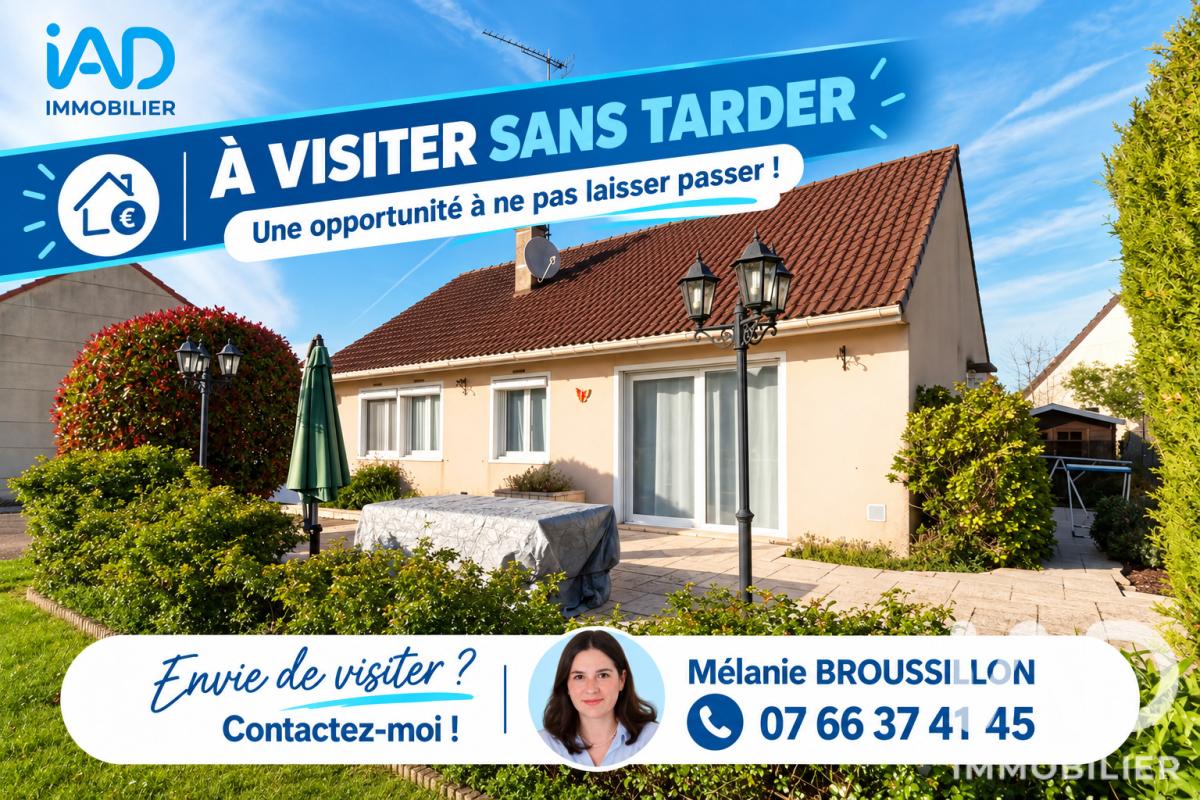 Maison 4 Pièce(s) Moussy-le-Neuf - Photo 1