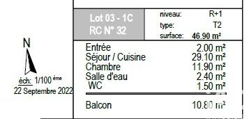 Appartement 2 Pièce(s) Nîmes