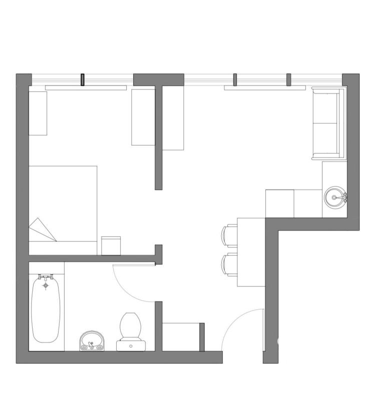 Appartement 1 Pièce(s) Meaux