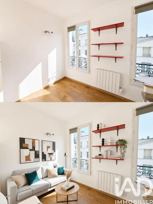 Appartement 1 Pièce(s) Paris 11eme Arrondissement