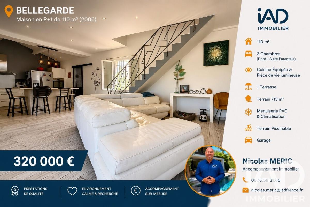 Maison 4 Pièce(s) Bellegarde