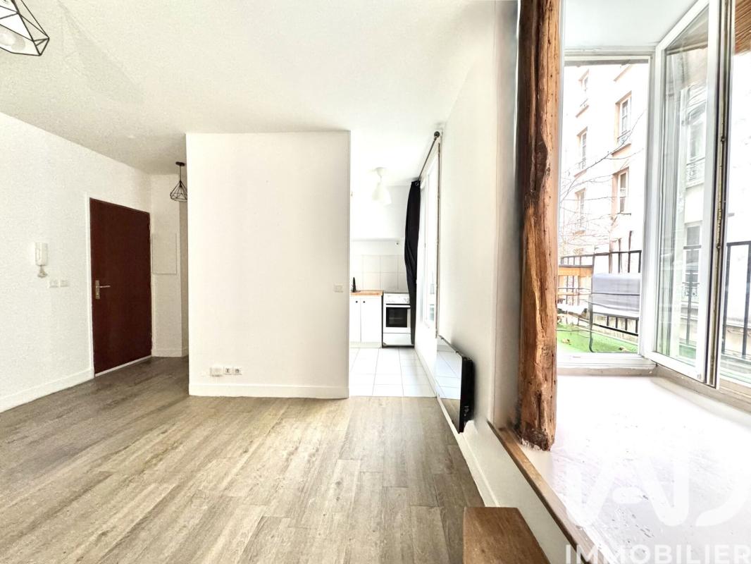 Appartement 1 Pièce(s) Paris 19eme Arrondissement