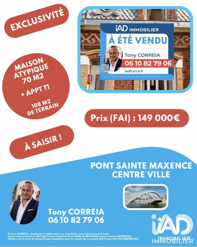 Maison 4 Pièce(s) Pont-Sainte-Maxence