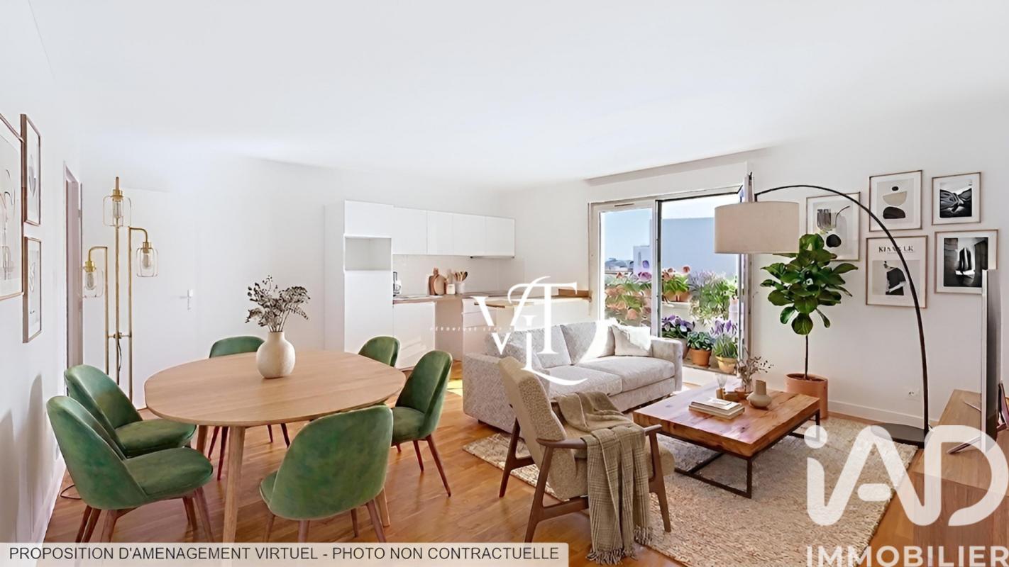 Appartement 4 Pièce(s) Clamart