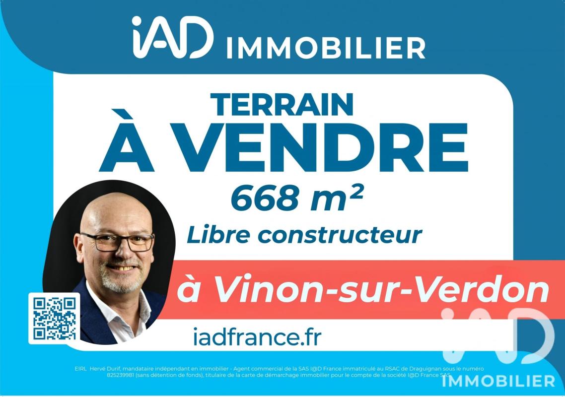 Terrain  Vinon-sur-Verdon