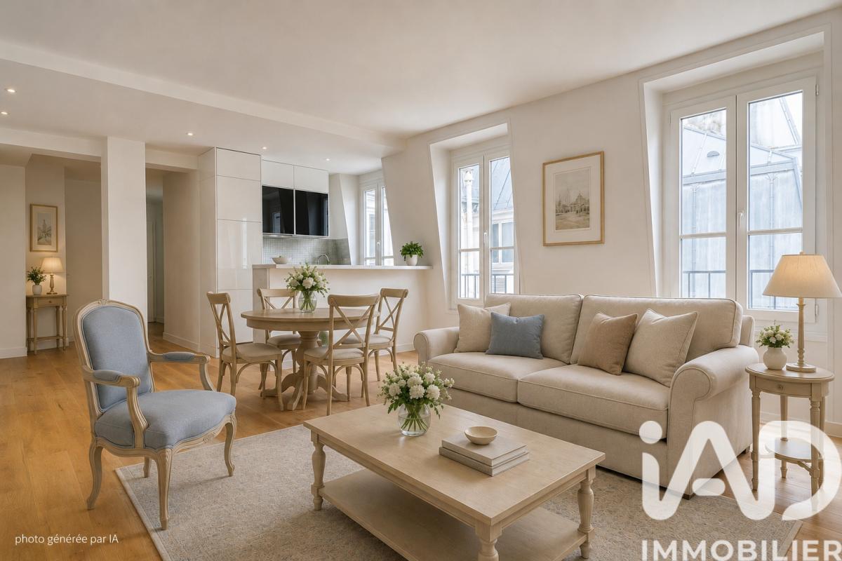 Appartement 3 Pièce(s) Paris 8eme Arrondissement