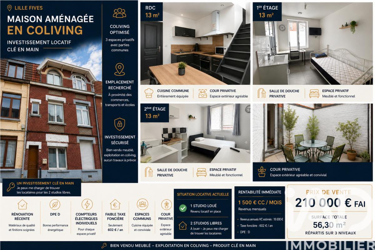 Immeuble  Lille - Photo 3