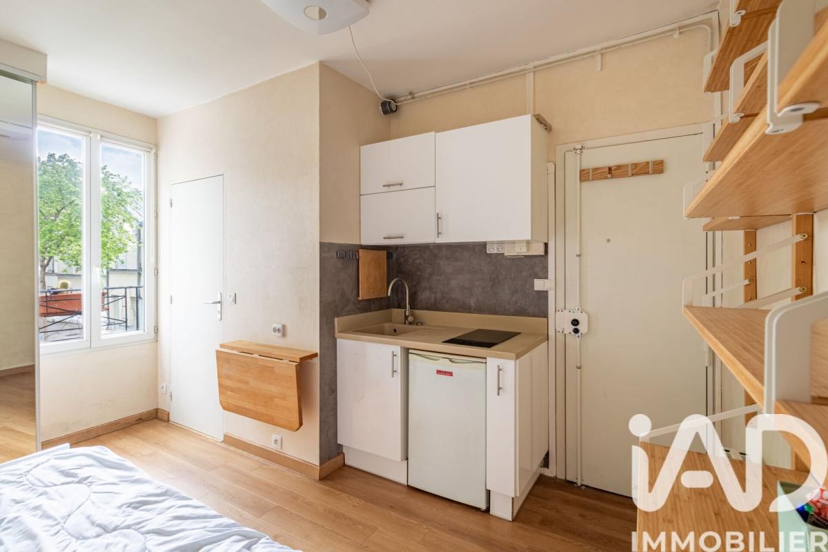 Appartement 1 Pièce(s) Paris 20eme Arrondissement