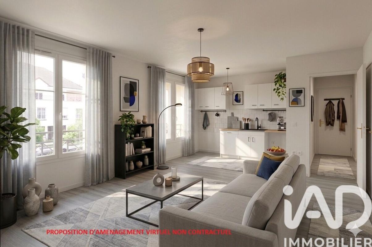 Appartement 2 Pièce(s) Magny-le-Hongre - Photo 3