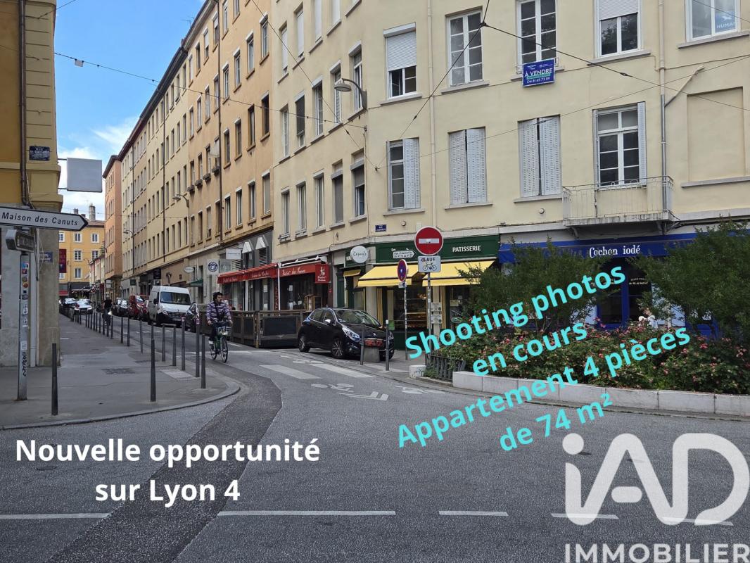 Appartement 4 Pièce(s) Lyon 4eme Arrondissement