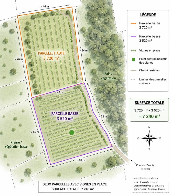 Terrain agricole  Lédenon