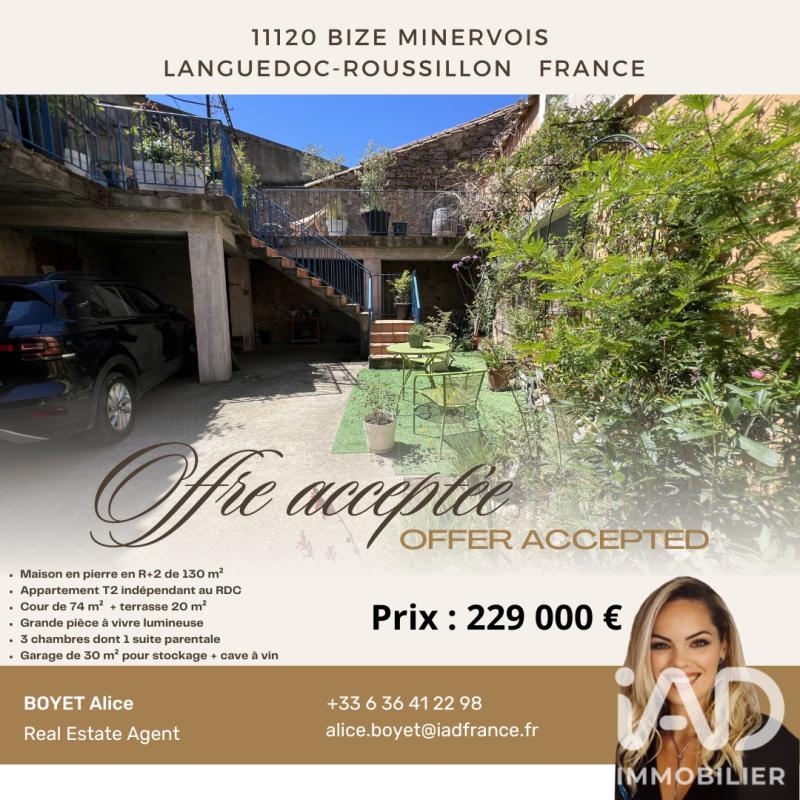 Maison de village 7 Pièce(s) Bize-Minervois