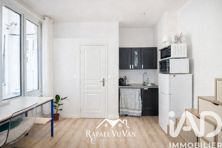 Appartement 1 Pièce(s) Paris 18eme Arrondissement