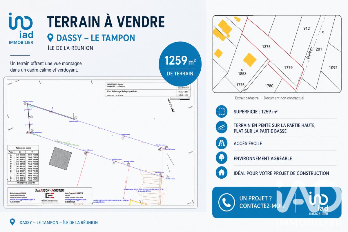 Terrain  Le Tampon