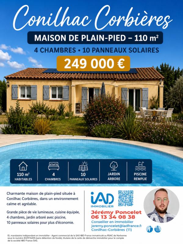 Villa 5 Pièce(s) Conilhac-Corbières