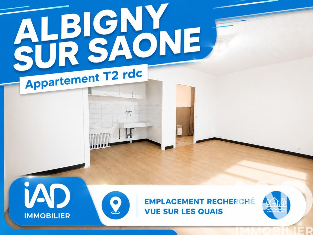 Appartement 2 Pièce(s) Albigny-sur-Saône