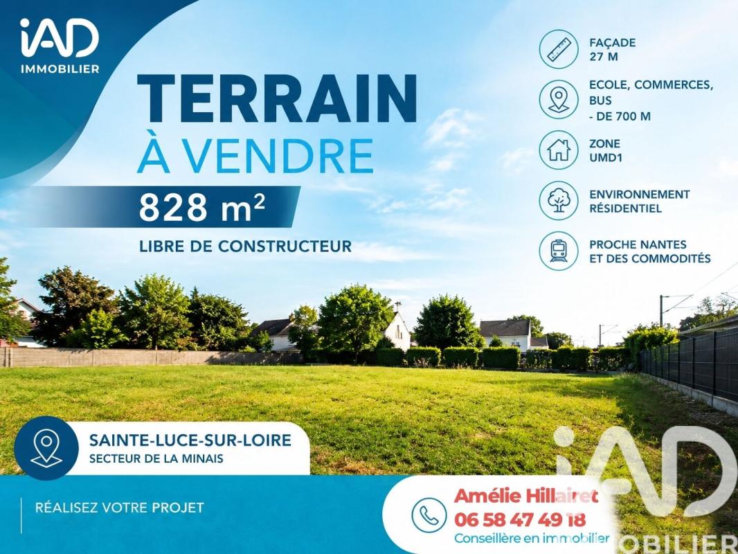 Terrain  Sainte-Luce-sur-Loire