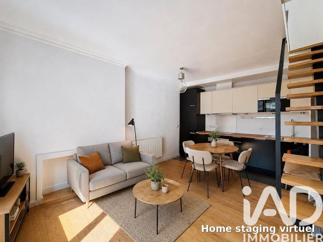 Appartement 3 Pièce(s) Paris 18eme Arrondissement