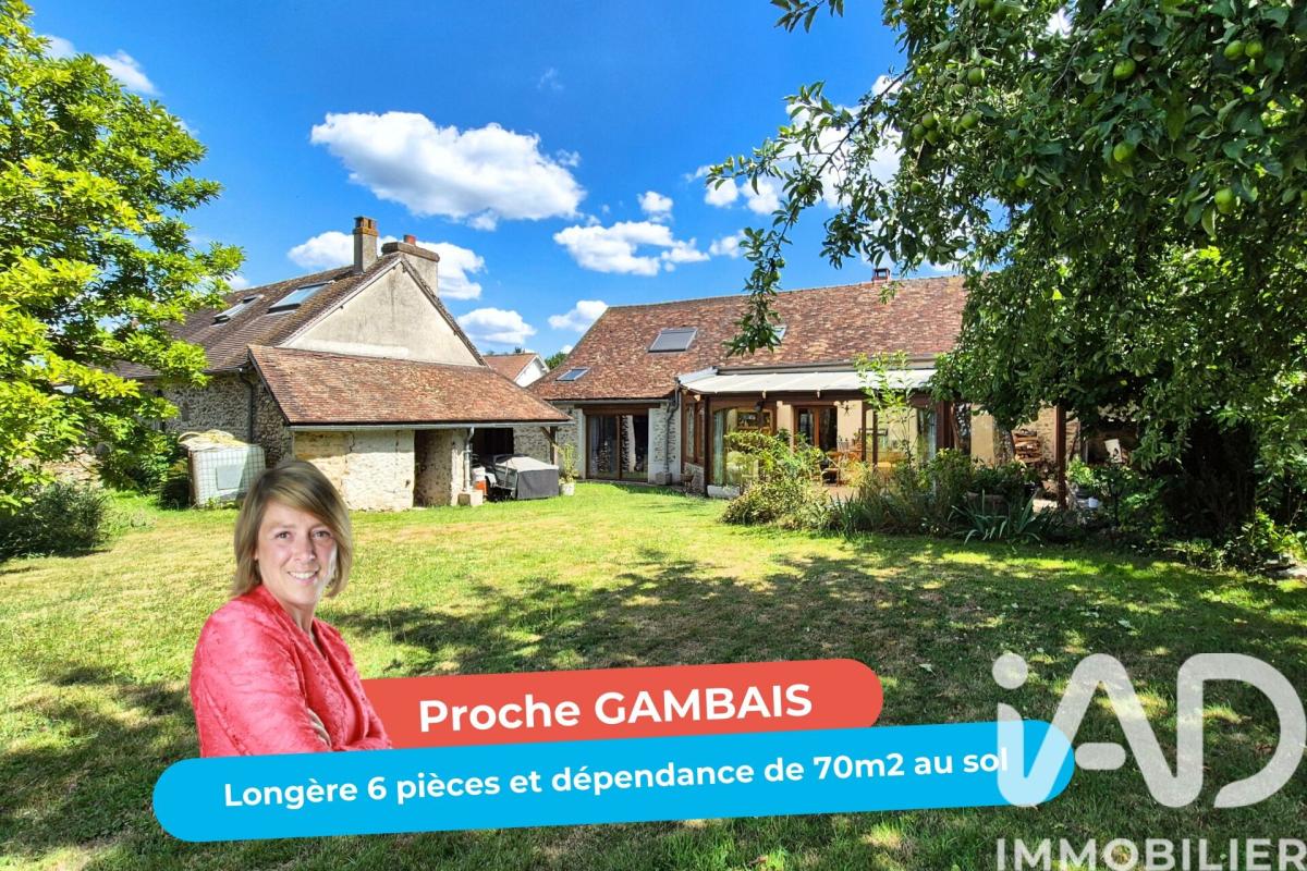 Maison longère 6 Pièce(s) Gambais