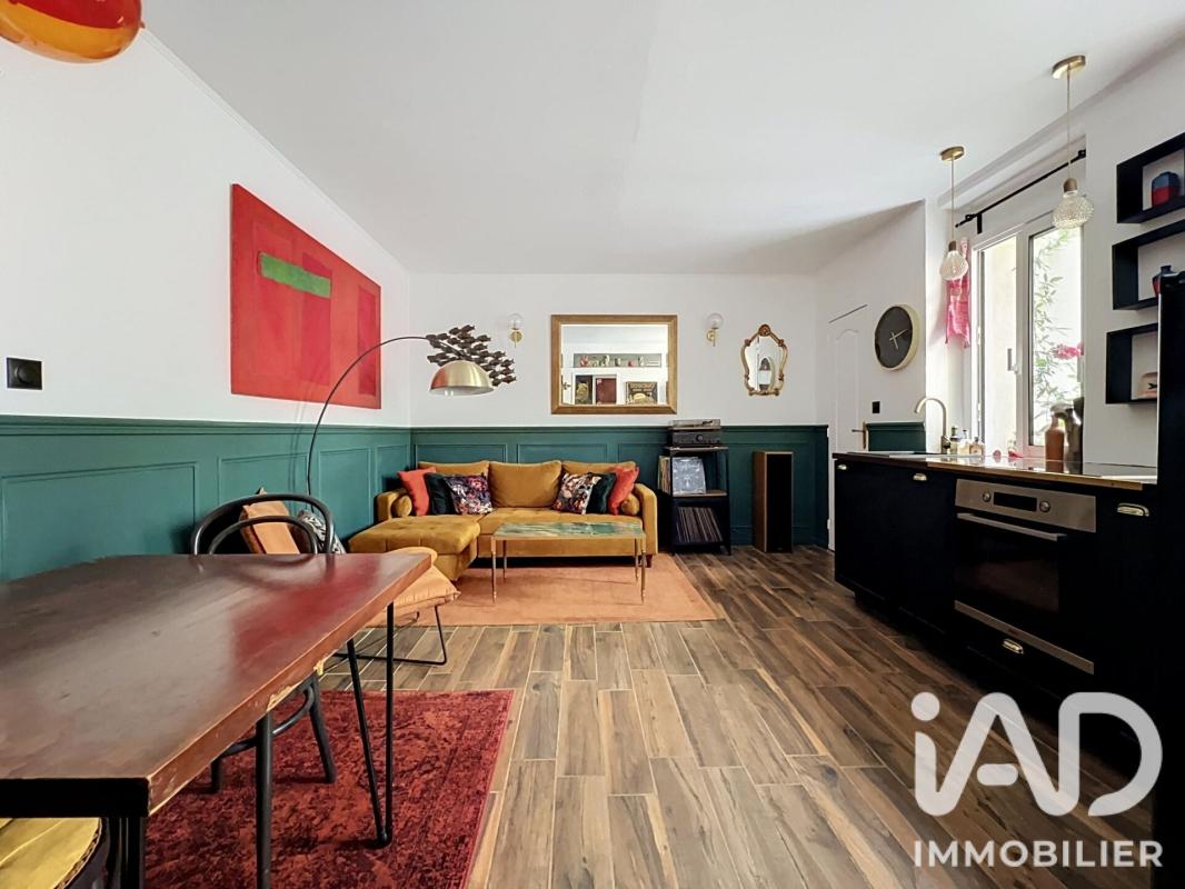 Appartement 2 Pièce(s) Paris 20eme Arrondissement