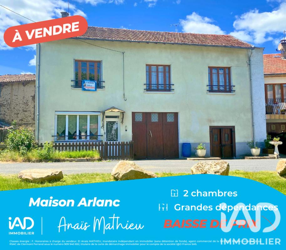 Maison de village 3 Pièce(s) Arlanc