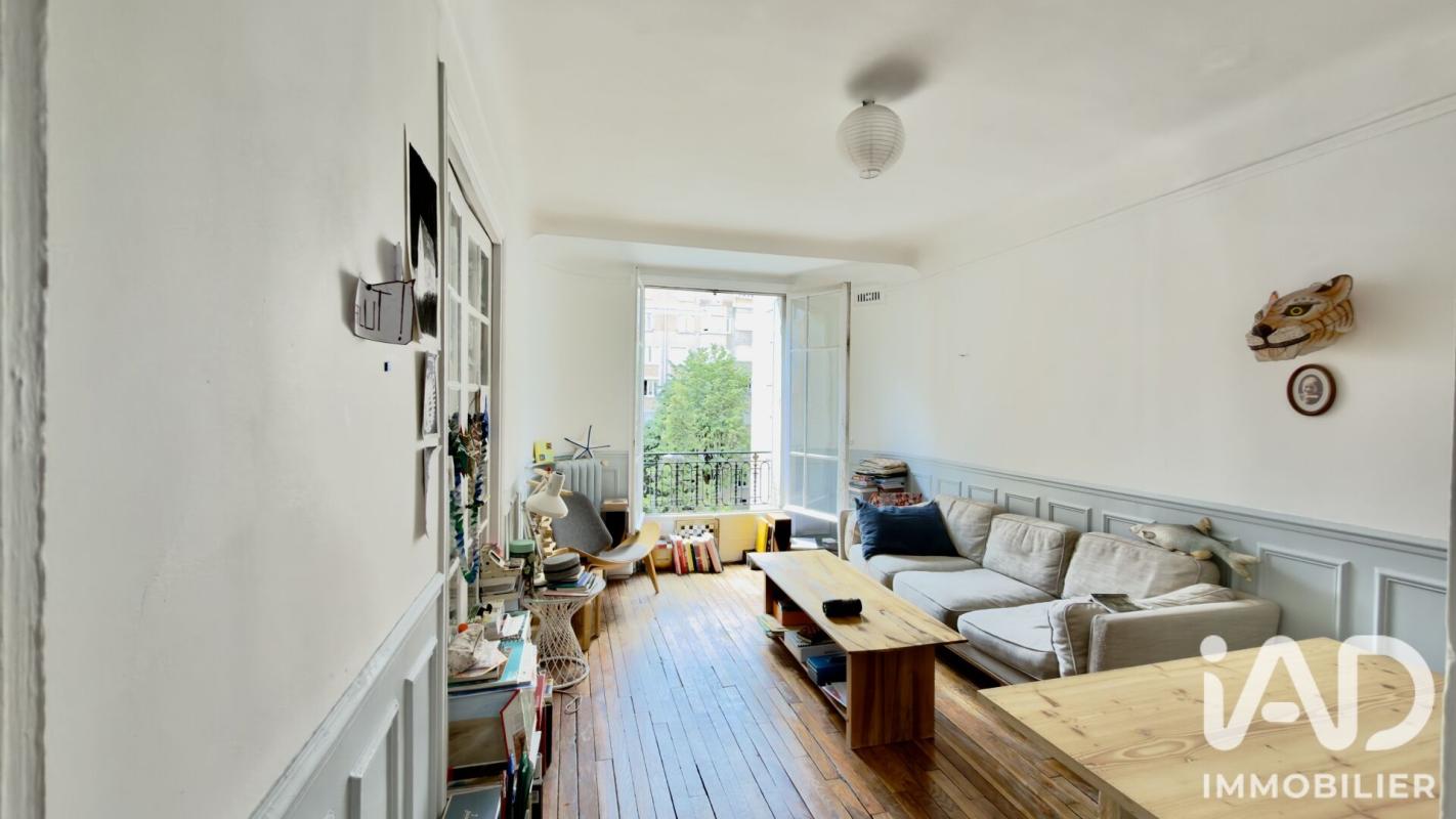 Appartement 3 Pièce(s) Paris 20eme Arrondissement