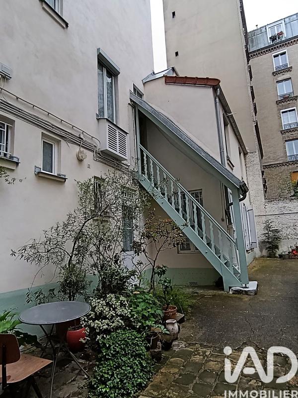 Appartement 2 Pièce(s) Paris 20eme Arrondissement