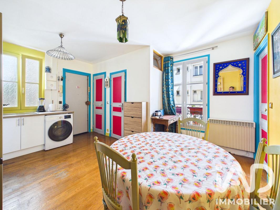 Appartement 2 Pièce(s) Paris 18eme Arrondissement