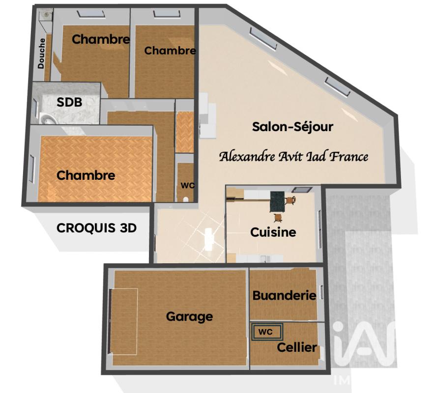 Maison 5 Pièce(s) Orvault
