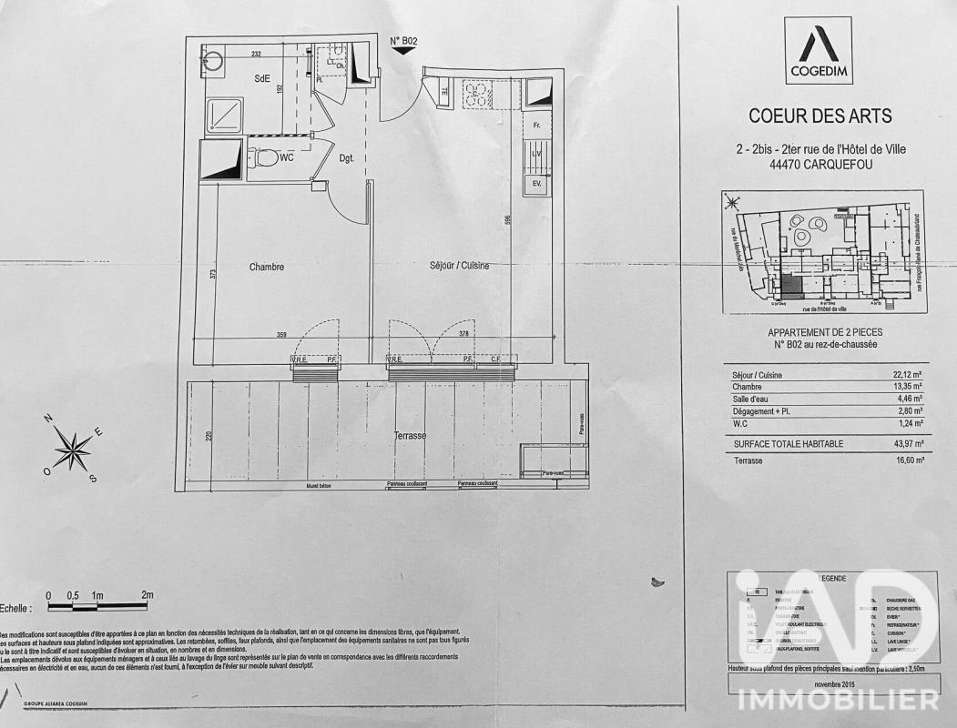 Appartement 2 Pièce(s) Carquefou - Photo 6