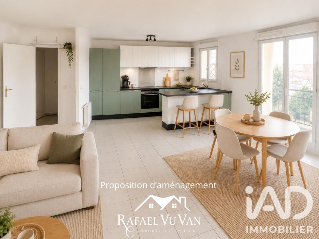 Appartement 3 Pièce(s) Neuilly-sur-Marne