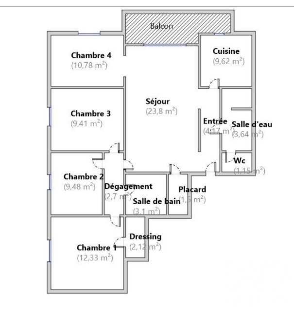 Appartement 5 Pièce(s) Ivry-sur-Seine - Photo 16