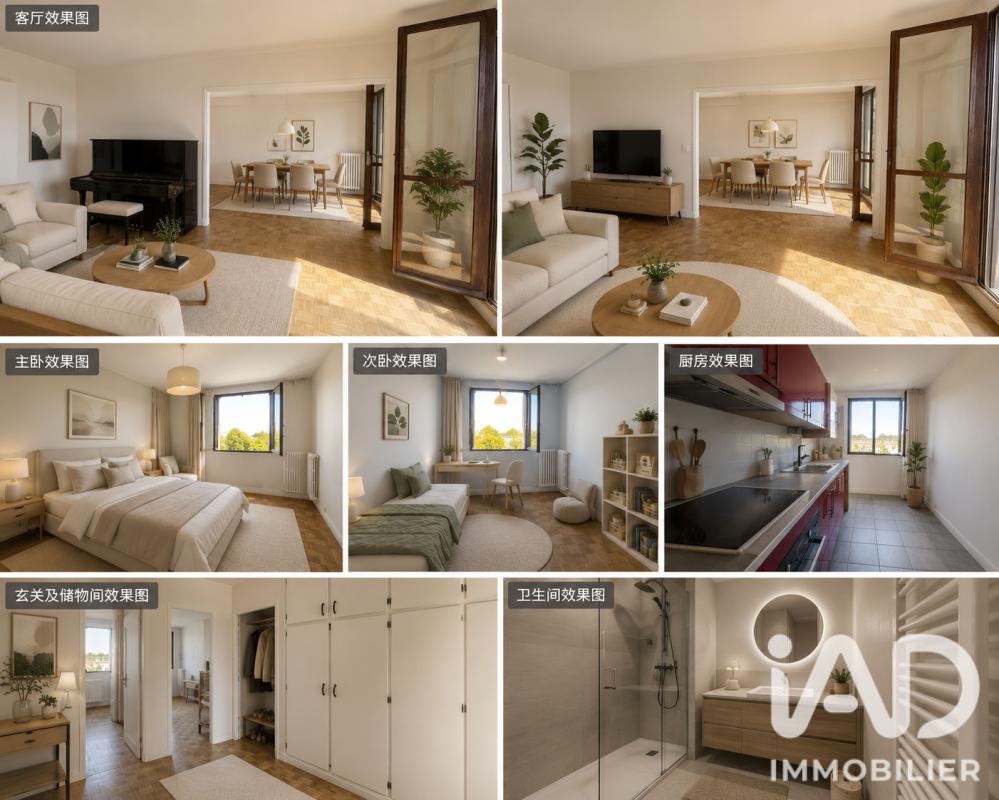 Appartement 4 Pièce(s) Saint-Maur-des-Fossés