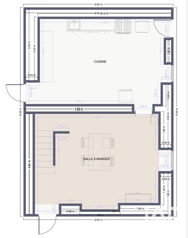 Maison 4 Pièce(s) Épaney - Photo 18