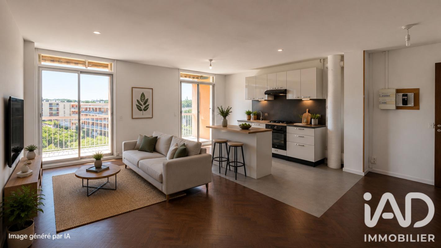 Appartement 3 Pièce(s) Marseille 12eme Arrondissement