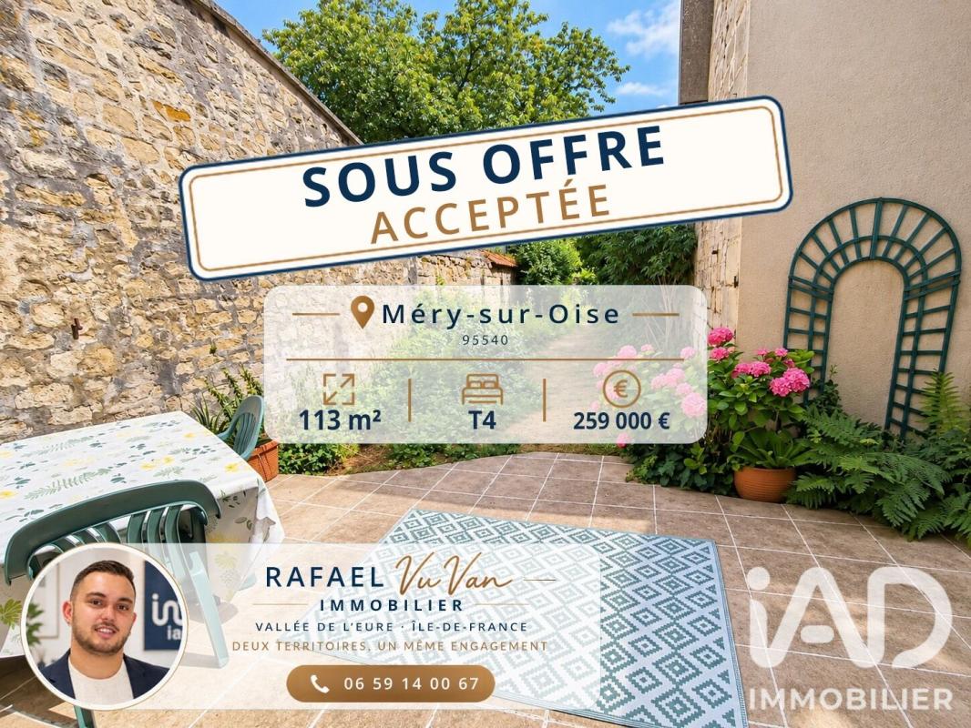 Maison de ville 4 Pièce(s) Méry-sur-Oise