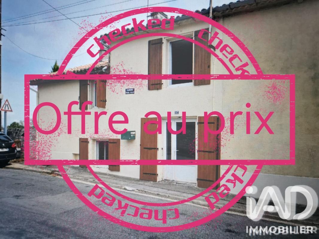 Maison de ville 4 Pièce(s) La Rochefoucauld-en-Angoumois